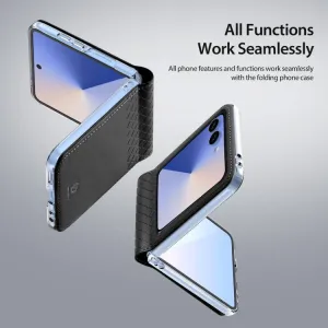 DUX BRIL Ochranné puzdro pre Samsung Galaxy Z Flip7 5G čierne