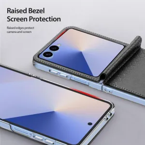 DUX BRIL Ochranné puzdro pre Samsung Galaxy Z Flip7 5G čierne