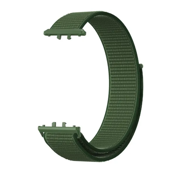 NYLON Remienok pre Samsung Galaxy Fit3 zelený