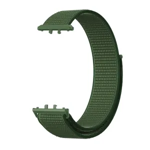 NYLON Remienok pre Samsung Galaxy Fit3 zelený