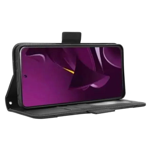SLOT Peňaženkový obal pre Xiaomi Poco M7 Pro 5G čierny