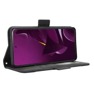 SLOT Peňaženkový obal pre Xiaomi Poco M7 Pro 5G čierny
