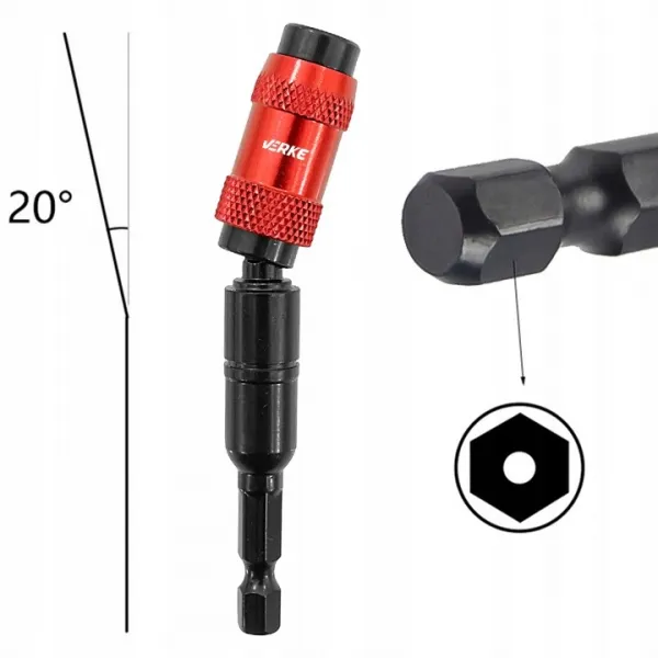 Magnetický uhlový adaptér HEX VERKE