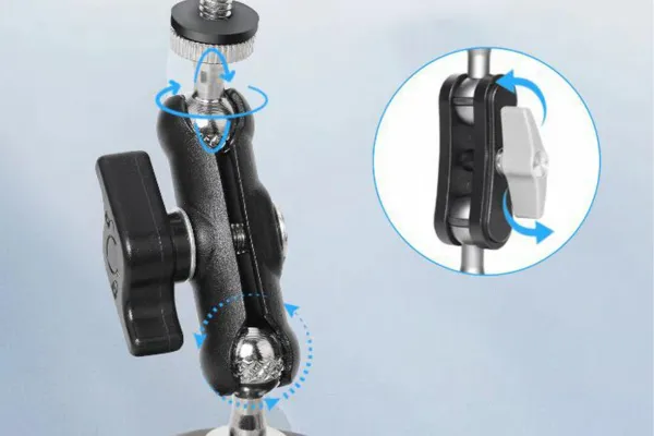 Stablecam Viacuhlý prísavný držiak do vozidla pre Insta360 GO Ultra 1INST948