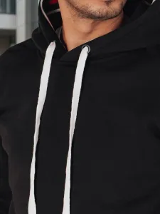 Mikina pre mužov s kapucňou čierna