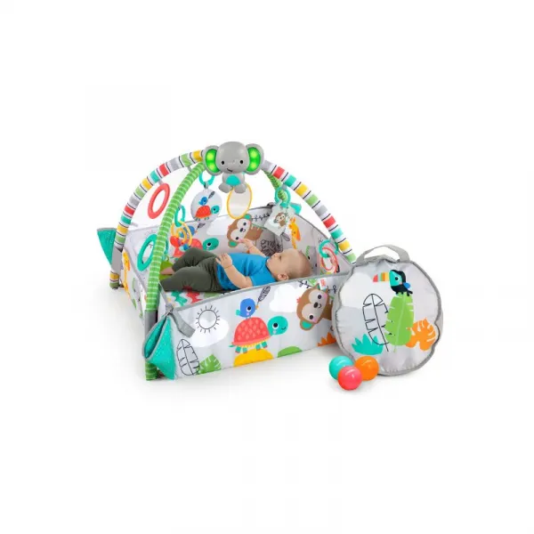 BRIGHT STARTS Deka na hranie 5v1 Your Way Ball Play™ Totally Tropical™ 0m+