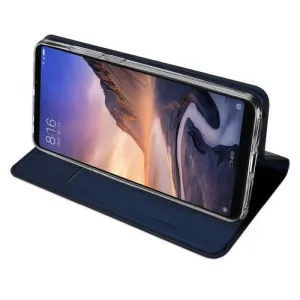 DUX DUCIS Skin Pro knižkové kožené puzdro na Huawei P Smart 2020, modré