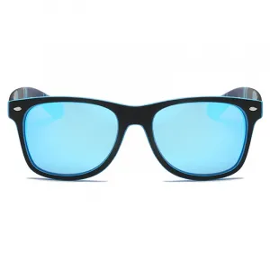 DUBERY Genoa 6 slnečné okuliare, Black & Blue / Blue (GDB013C06)