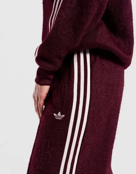 Tepláky adidas Originals Mohair bordová farba, s nášivkou, KS0414