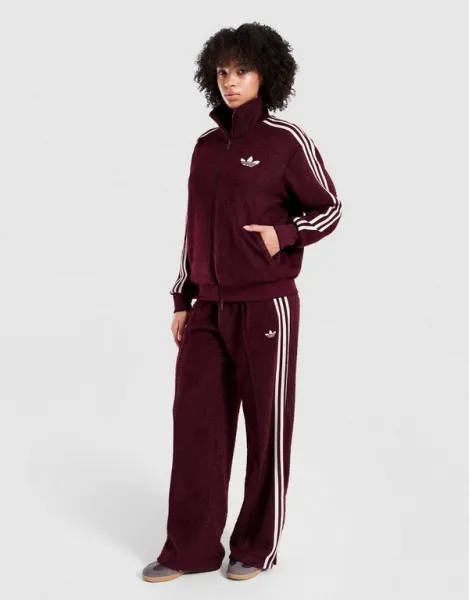 Tepláky adidas Originals Mohair bordová farba, s nášivkou, KS0414