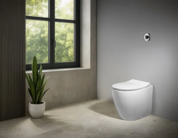 ISVEA - SENTIMENTI WC misa stojaca, Rimless, 36x52cm spodný/zadný odpad, biela 10SM10004SV