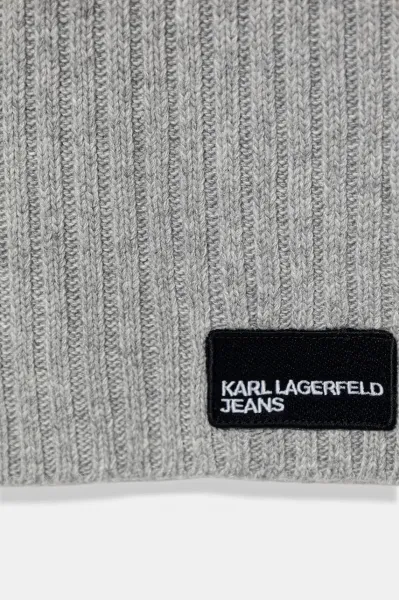 Šál s prímesou vlny Karl Lagerfeld Jeans