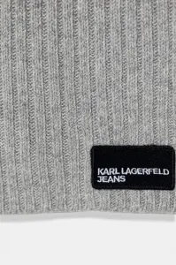 Šál s prímesou vlny Karl Lagerfeld Jeans