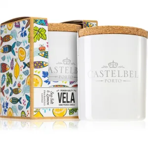 Castelbel Sardine Sea Salt & Lemon vonná sviečka 190 g