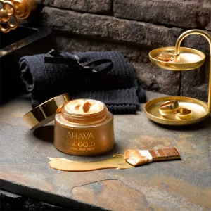 AHAVA Mineral Mud 24K Gold minerálna bahenná maska s 24karátovým zlatom 50 ml
