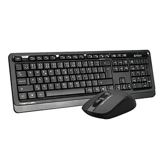 A4Tech FG1012S, Sada klávesnice s bezdrátovou optickou myší, CZ, 2.4 [Ghz], černá