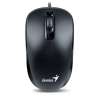 Myš drátová, Genius DX-110, černá, optická, 1200DPI, USB-C
