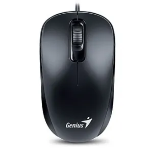 Myš drátová, Genius DX-110, černá, optická, 1200DPI, USB-C