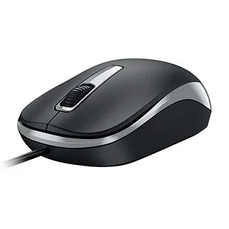 Myš drátová, Genius DX-125S, černo-šedá, optická, 1200DPI