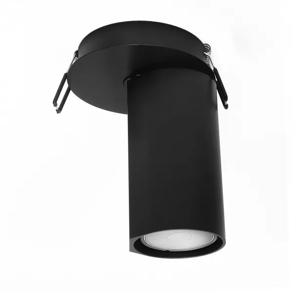 DECOREUM Zapustená stropná lampa BORA KJ2108 1xGU10 čierna