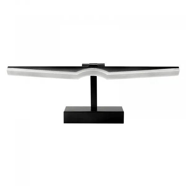 DECOREUM NÁSTENNÁ LAMPA DO KÚPEĽNE LOT 8W 4000K 40CM ČIERNA UNO-BH-008