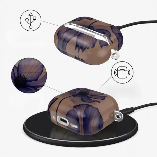 Tech-Protect Lamano Velvet Night Case for AirPods 4