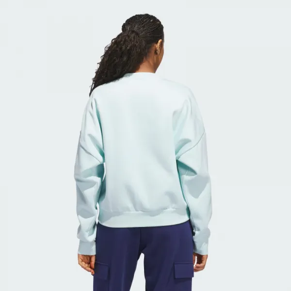 Dámska zateplená mikina ADIDAS W COZY SWT HALMIN