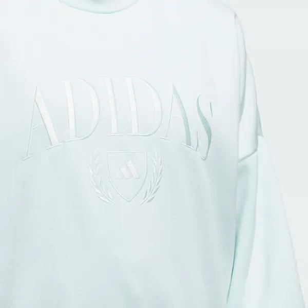 Dámska zateplená mikina ADIDAS W COZY SWT HALMIN