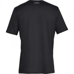 Pánske tréningové tričko s krátkym rukávom UNDER ARMOUR SPORTSTYLE LEFT CHEST SS-BLK