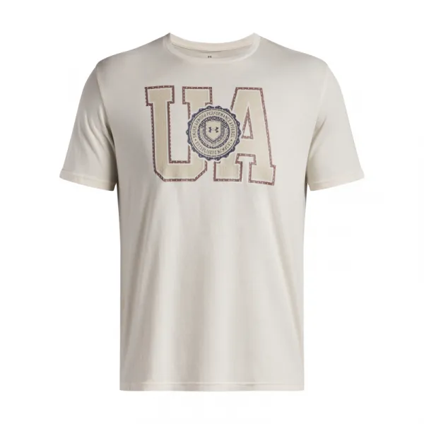 Pánske tričko s krátkym rukávom UNDER ARMOUR UA COLLEGE CREST LOGO SS