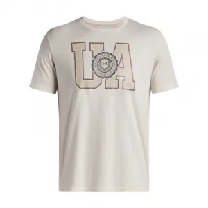 Pánske tričko s krátkym rukávom UNDER ARMOUR UA COLLEGE CREST LOGO SS