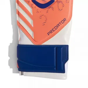 Detské futbalové brankárske rukavice ADIDAS PRED GL TRN J SIGCOR WHITE LUCBLU