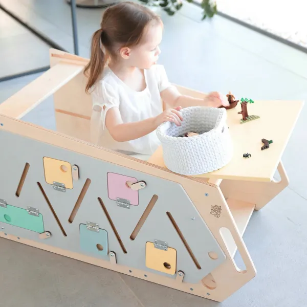 Rastúca učiaca veža 5v1 Play XL 89 cm