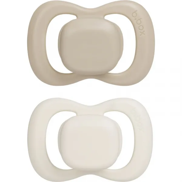 B.Box Natural Rubber 6m+ cumlík Vanilla/Latte 2 ks