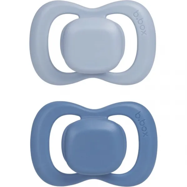 B.Box Silicone 6m+ cumlík Ocean/Sky 2 ks