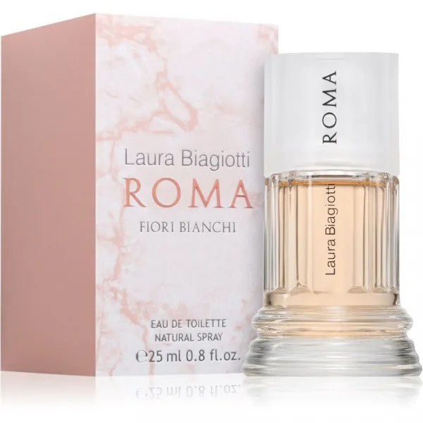 Laura Biagiotti Roma Fiori Bianchi toaletná voda pre ženy 25 ml
