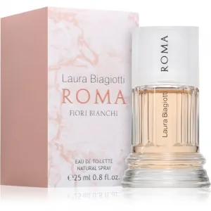 Laura Biagiotti Roma Fiori Bianchi toaletná voda pre ženy 25 ml