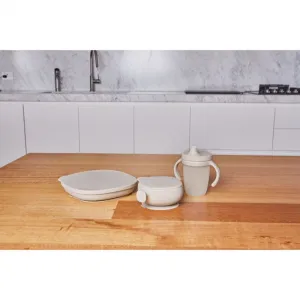 B.Box Silicone Bowl silikónová miska s viečkom Beige 300 ml