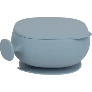 B.Box Silicone Bowl silikónová miska s viečkom Blue 300 ml