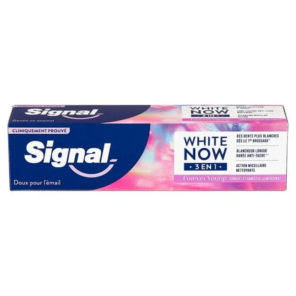 Signal White Now 3in1 Forever Young zubná pasta 75 ml 1ks