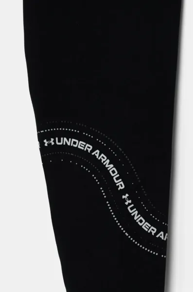 Detské legíny Under Armour Motion Branded Ankle Leg čierna farba, s potlačou, 1390084