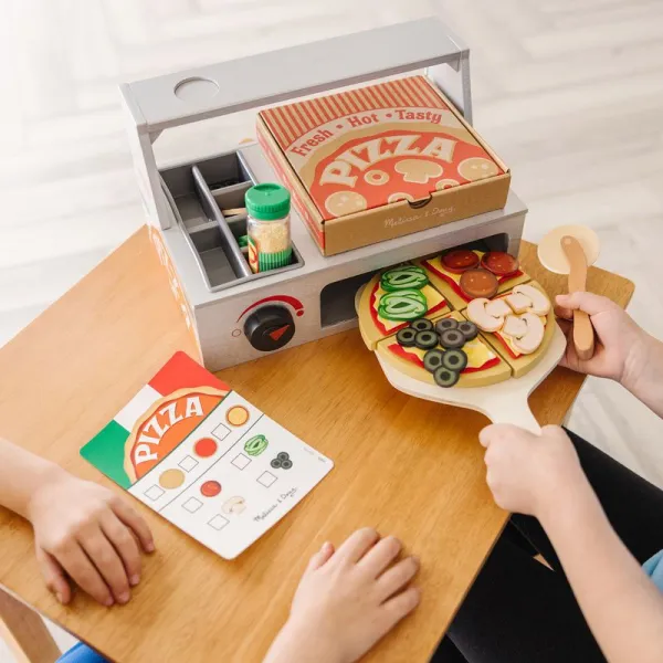 Melissa & Doug výroba pizze s pecou