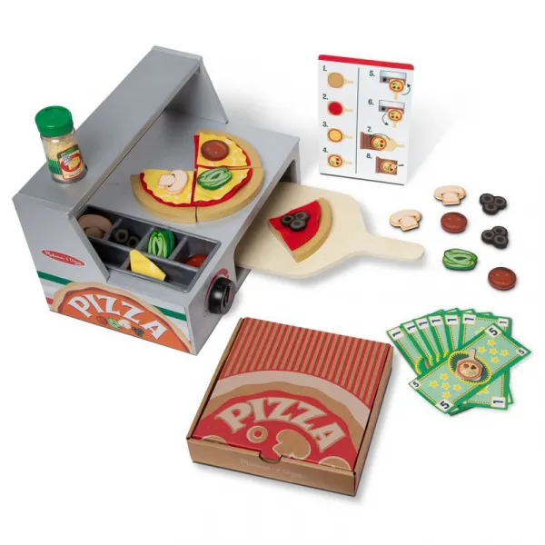 Melissa & Doug výroba pizze s pecou