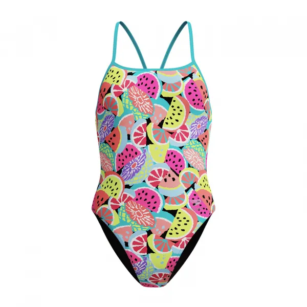Speedo printed turnback summer fruits 128cm