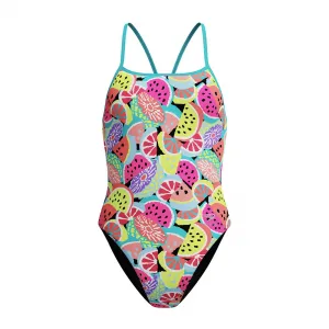 Speedo printed turnback summer fruits 128cm