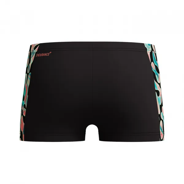 Speedo digital allover panel aquashort black / green / red 152cm