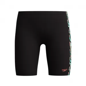 Speedo digital allover panel jammer black / green / red 152cm