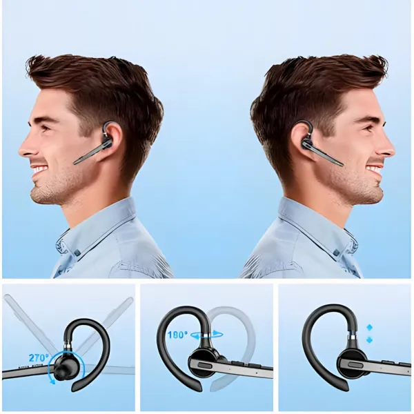 MG M53 Bluetooth Handsfree slúchadlo, čierne