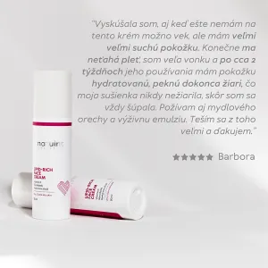 Natuint cosmetics - Výživný pleťový krém s lipidmi