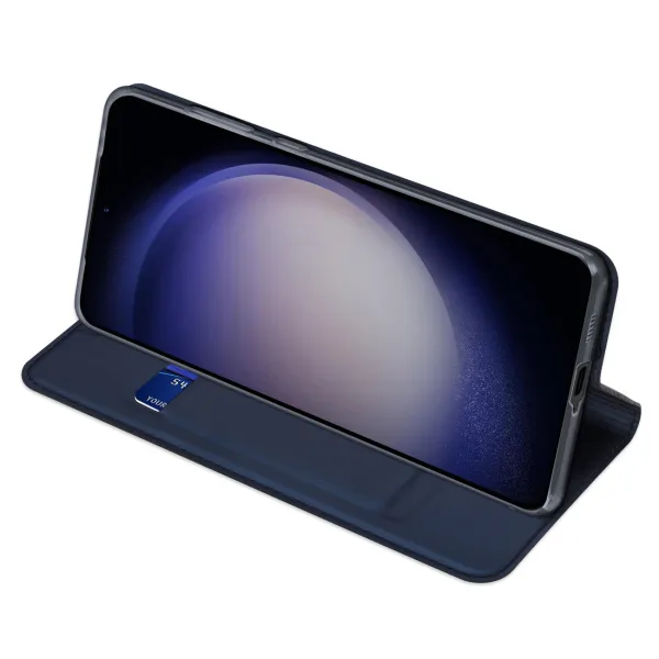 Dux Ducis Skin Pro knižkové puzdro na Samsung Galaxy S24 Plus, modré